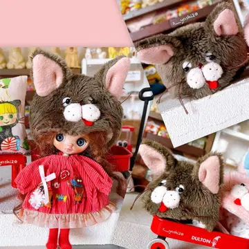 [금일 한정 특별 가격] [고양이 2점 set] 미니 브라이스 아웃핏