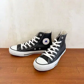 컨디션 최상 컨버스 올스타 가죽 23.0cm 블랙