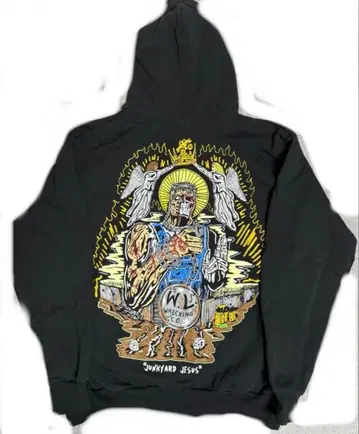 Warren Lotas Junkyard Jesus Hoodie XL