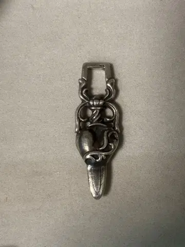 대거 하트 탑 실버 925