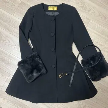 CECIL McBEE 미니 원피스형 코트