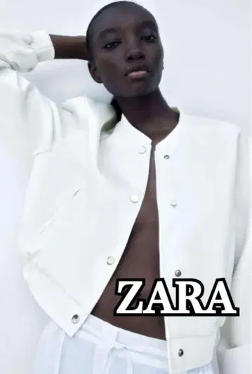 [ ZARA ] 크롭 봄버 자켓
