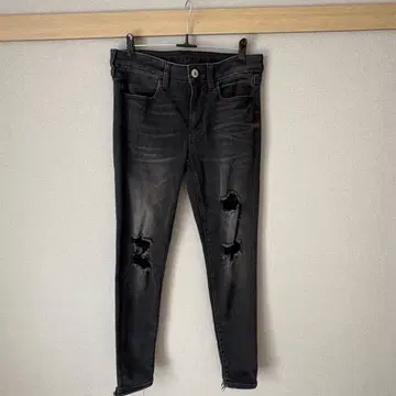 이글 데님 블랙