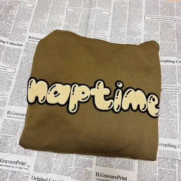 후디 naptime 후드티 올리브 Nissy