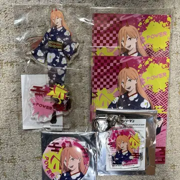 오사카 한정판 팝업 체인소 맨 레제편 축제 파워 묶음 판매