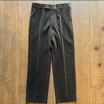 캡틴선샤인 코듀로이드 슬랙스 차콜 34