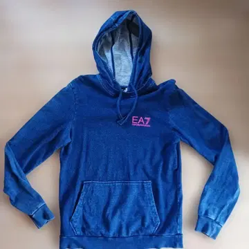 가격 인하 EMPORIO ARMANI EA7 인디고 후드티 S 사이즈