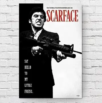 대형 영화 포스터 스칼페이스 알 파치노 SCARFACE US판 of2