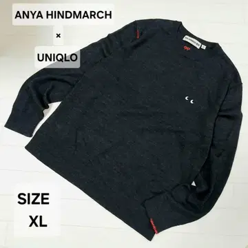 ANYA HINDMARCH UNIQLO 콜라보 니트 XL