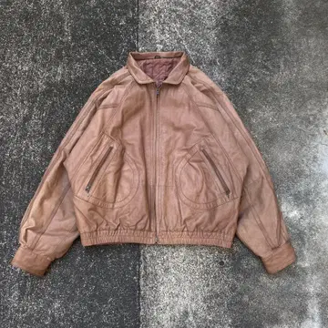 90s archive Peccary leather A-2 jacket