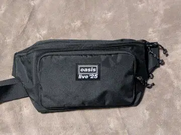 oasis live '25 웨스트 파우치 블랙