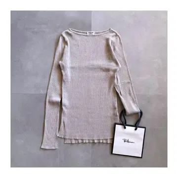 [ 명품 ] AURALEE RonHerman 콜라보 별주 멜란지 그레이