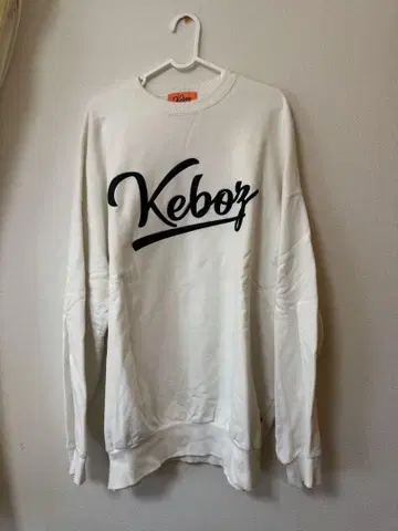 Keboz 화이트 트레이닝복 L 사이즈