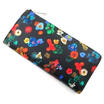 매장 완판 새상품 박스 없음 폴스미스 인기 L자 지퍼 장지갑 블랙