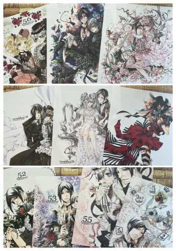 3 히메츠카급 동인 편지지 묶음 판매 세트 블랙 집사 오리지널 레어