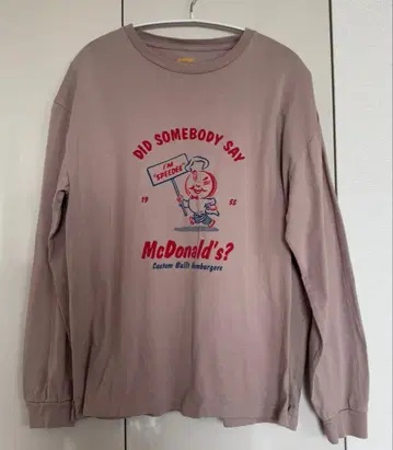 맥도날드 스피디 그라니프 긴팔 롱티 L
