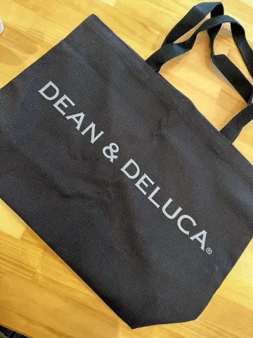 DEAN & DELUCA 블랙 토트백 랩핑 봉투 포함