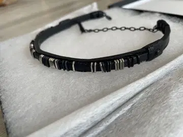 Black Triangle Design 초커 야마나카 타쿠야 착용