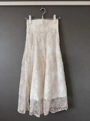 snidel 레이스 플레어 스커트