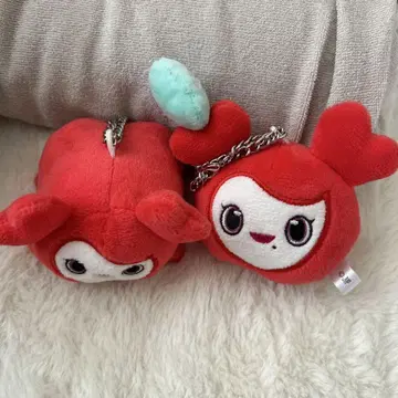 트와이스 채영 첸리 봉제 인형 키링
