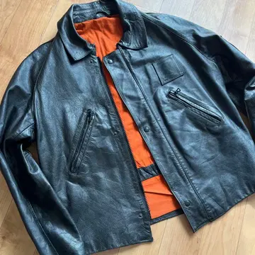 이탈리아 경찰 가죽 자켓 폴리스맨 이탈리아 군