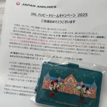 JAI 디즈니랜드 패스 케이스 세트