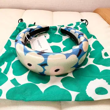 마리메꼬 우니코 머리띠 복조리 포함 새상품 marimekko