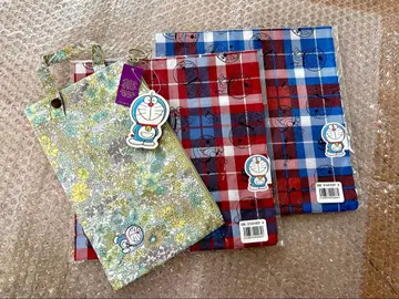 도라에몽 리버티 파우치 & 대형 손수건 2장 세트 새상품