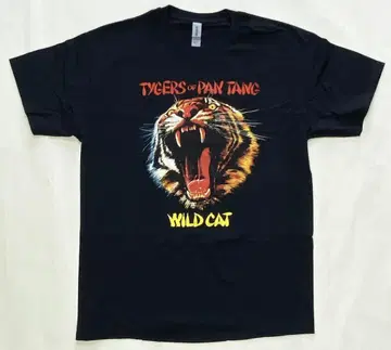 타이거즈 오브 빵탄 WILD CAT L 사이즈 T셔츠 정품 락