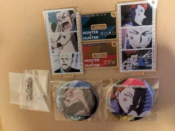 CAN 배지 HUNTER x HUNTER 히소카 명장면 아크릴 스탠드