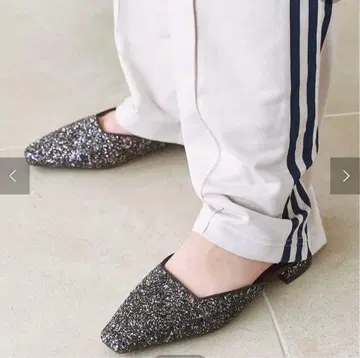 LE TALON 스퀘어 컷 뮬 M 사이즈