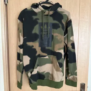 adidas 카모플라쥬 후드티 L