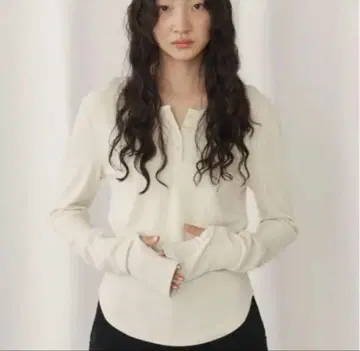 giunon 롱 슬리브 니트 아이보리