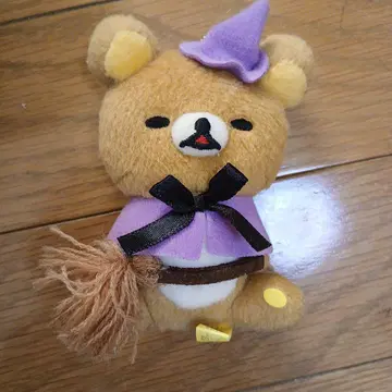 리락쿠마 할로윈 망토 마스코트 키체인