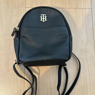 백팩 블랙 백팩 로고 포함