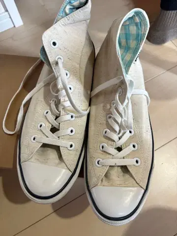 VANS V68REP 화이트 스니커즈 US8.5