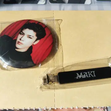 MAKI 캔뱃지 및 클립 세트