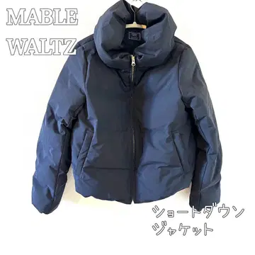 MARBLE WALTZ 마블 와이츠 숄카라 숏 다운 자켓