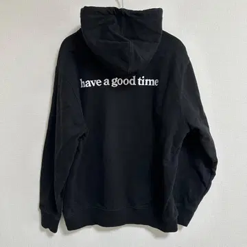 have a good time 블랙 후드티