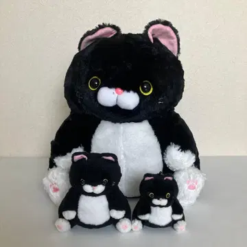냥코 디럭스 봉제 인형 3개 세트