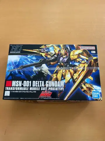 [ 미조립 ] HGUC 기동전사 건담 UC MSN-001 델타 건담