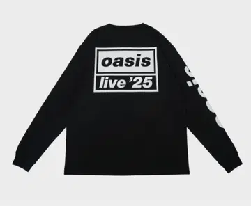 Oasis Live '25 투어 긴팔 티셔츠