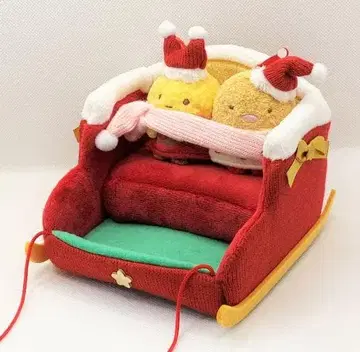 [세트] 스미코구라시 손바닥 미니 인형 크리스마스 썰매 새우튀김 돈까스