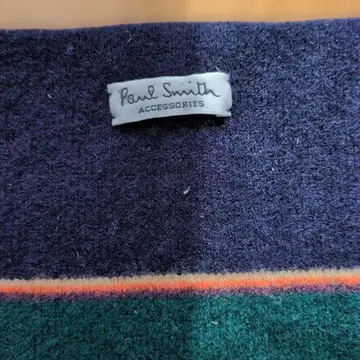 폴 스미스 머플러 멀티 컬러 스트라이프