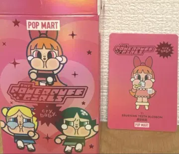POP MART crybaby 파워퍼프걸 시리즈
