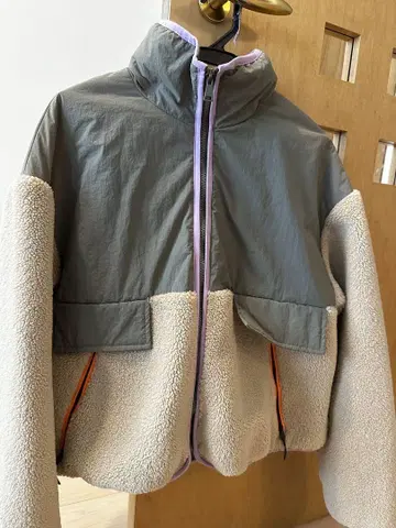 ZARA 플리스 보아 자켓 XS