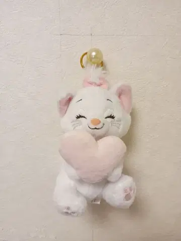 디즈니 마리 니코니코하쵸 키링 봉제 인형 마스코트