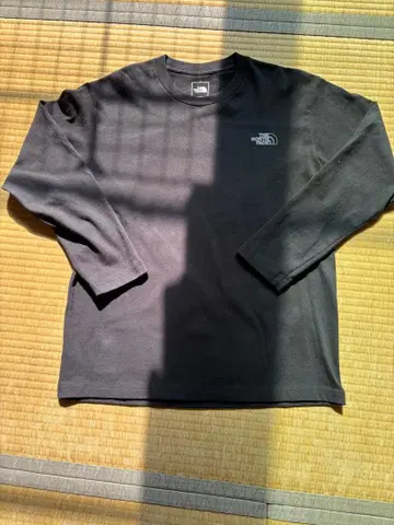 THE NORTH FACE 블랙 긴팔 티셔츠 L 롱티