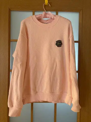 Lacoste 핑크 긴팔 니트