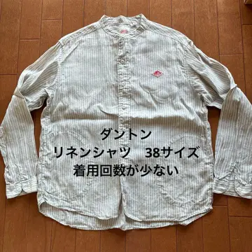 단톤 린넨 긴팔 셔츠 38 사이즈